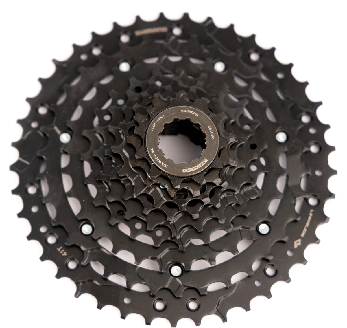 Shimano CUES CS LG300 Linkglide 9 Speed Cassette 11 41 e Bike