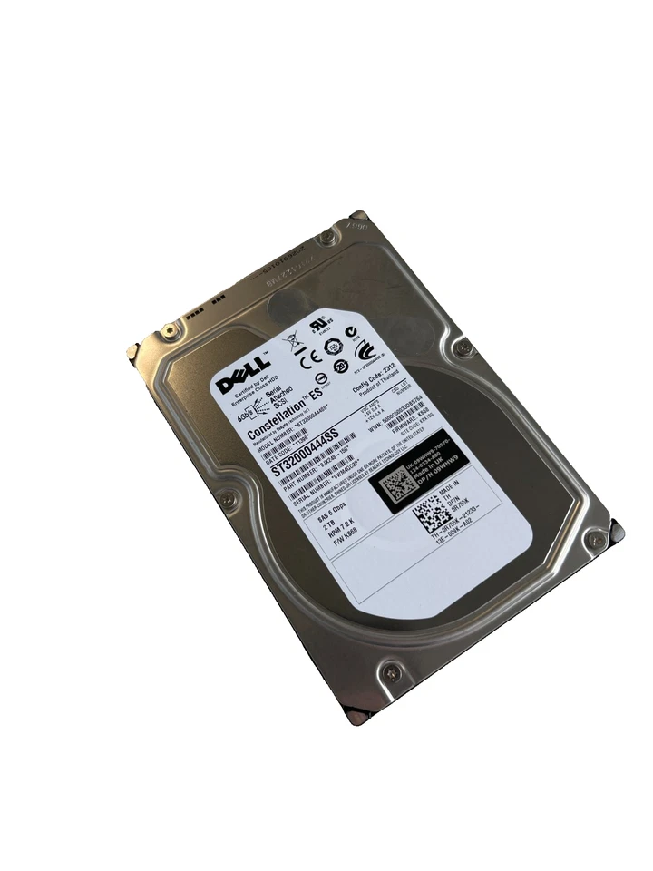 Seagate ST32000444SS | Dell 09WHW9 | Dell 0R755K | 2 TB 3,5" SAS HDD | 7.2k SAS
