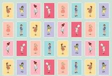 Yummy Scrummy - Life is Better with Cake - Belle & Boo - Michael Miller - 1/2 yd