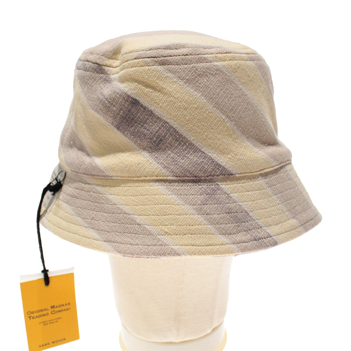 Original Madras Trading Company NWT Bucket Hat Size S/M in Beige 