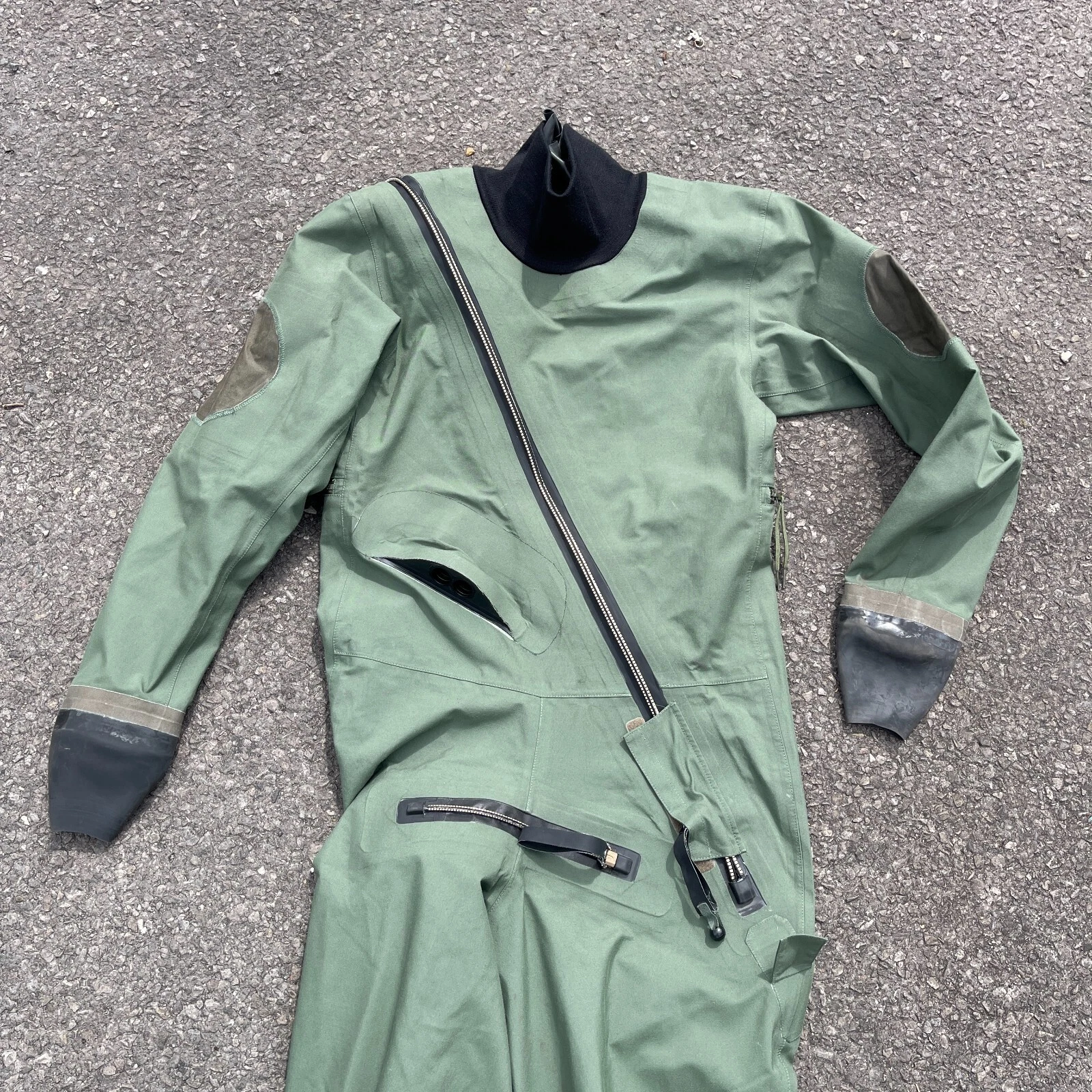 British Army Surplus RAF RFD Beaufort Immersion Protection Garment Dry Suit - Picture 2 of 13