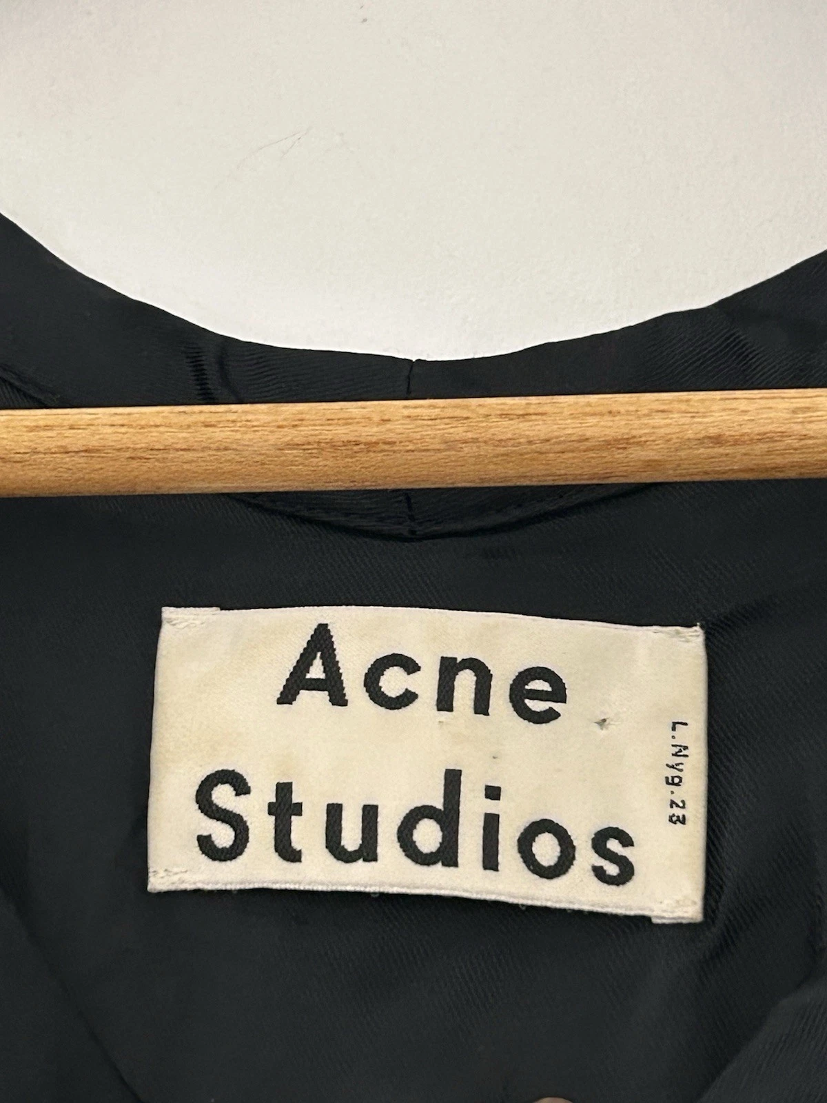 Abito nero Acne Studios Regno Unito S 8