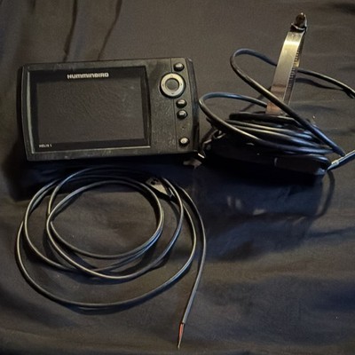 Humminbird Helix 5 Sonar G2, Power Cable, Trolling Motor Transducer, NO GIMBAL
