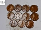(11) 1909-1919 Lincoln Wheat Penny Cent Set/Lot ~ F-VF ~11 Coin Date Run ~ ZWL73