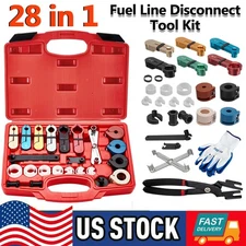 28 in 1 Master Quick Disconnect Tool Repair Kit Fuel Line Disconnect Tool kit US
