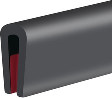 "Rubber Edge Trim, Self-Adhesive Rubber Edge Trim, Edge Protector for Sheet Meta