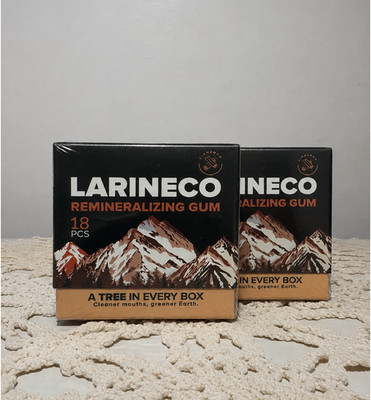 Larineco Remineralizing 36 Gum w/Nano Hydroxyapatite ( 2 Pack)