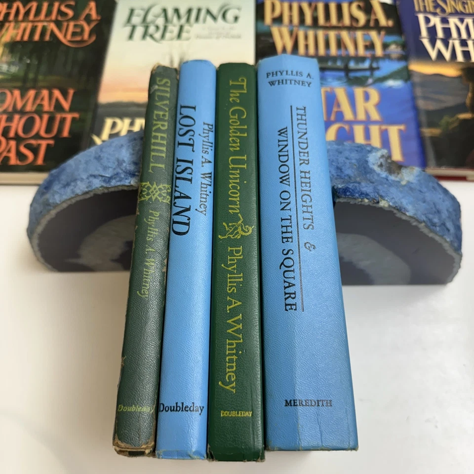 Lot of 12 Phyllis A Whitney - 13 Stories vintage HC The Singing Stones, Flaming - Image 2 of 4