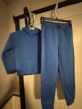  Xersion Boys 2 piece pop-over Hoodie and pants Quick-Dry SZ S(8)
