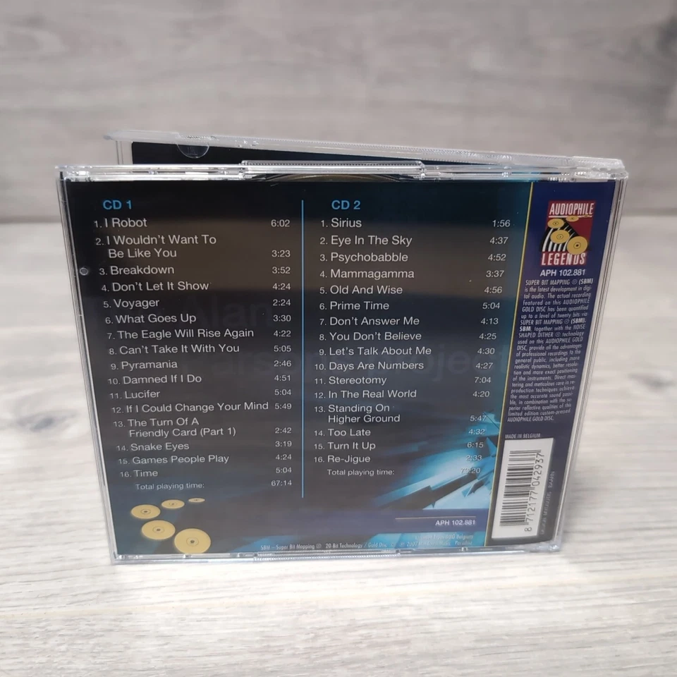 Alan Parsons - Works - 2CD Album - 2002 Audiophile Legends Gold Disc - VG Con Foto 4 de 4