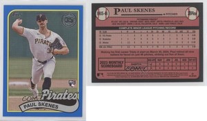 2024 Topps Update 1989 Topps Baseball Blue Paul Skenes #89US-46 Rookie RC