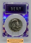 1958-D Franklin Silver Half Dollar 50C, PCGS MS65FBL, Bert Label - #B61814