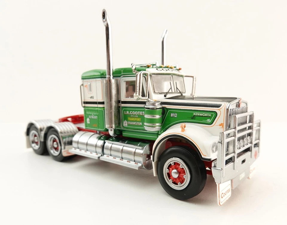 Iconic Replicas - Kenworth W900 6x4 Prime Mover Low Line Spider Cootes - 1:50 - Image 2 of 4