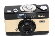 RARE Rollei B35 with White leather