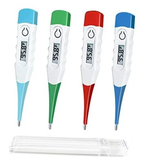 Oral Thermometer, Digital Thermometer for Oral, Rectal or Under Arm Use (A,