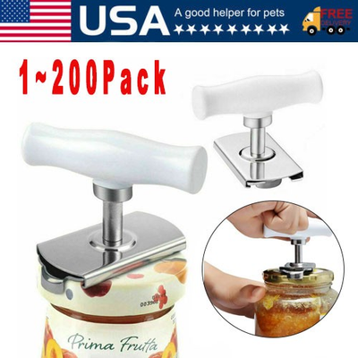 #ad Jar Lid Bottle Opener Can Adjustable Remover Stainless Steel Twist Off Grip Easy $338.77