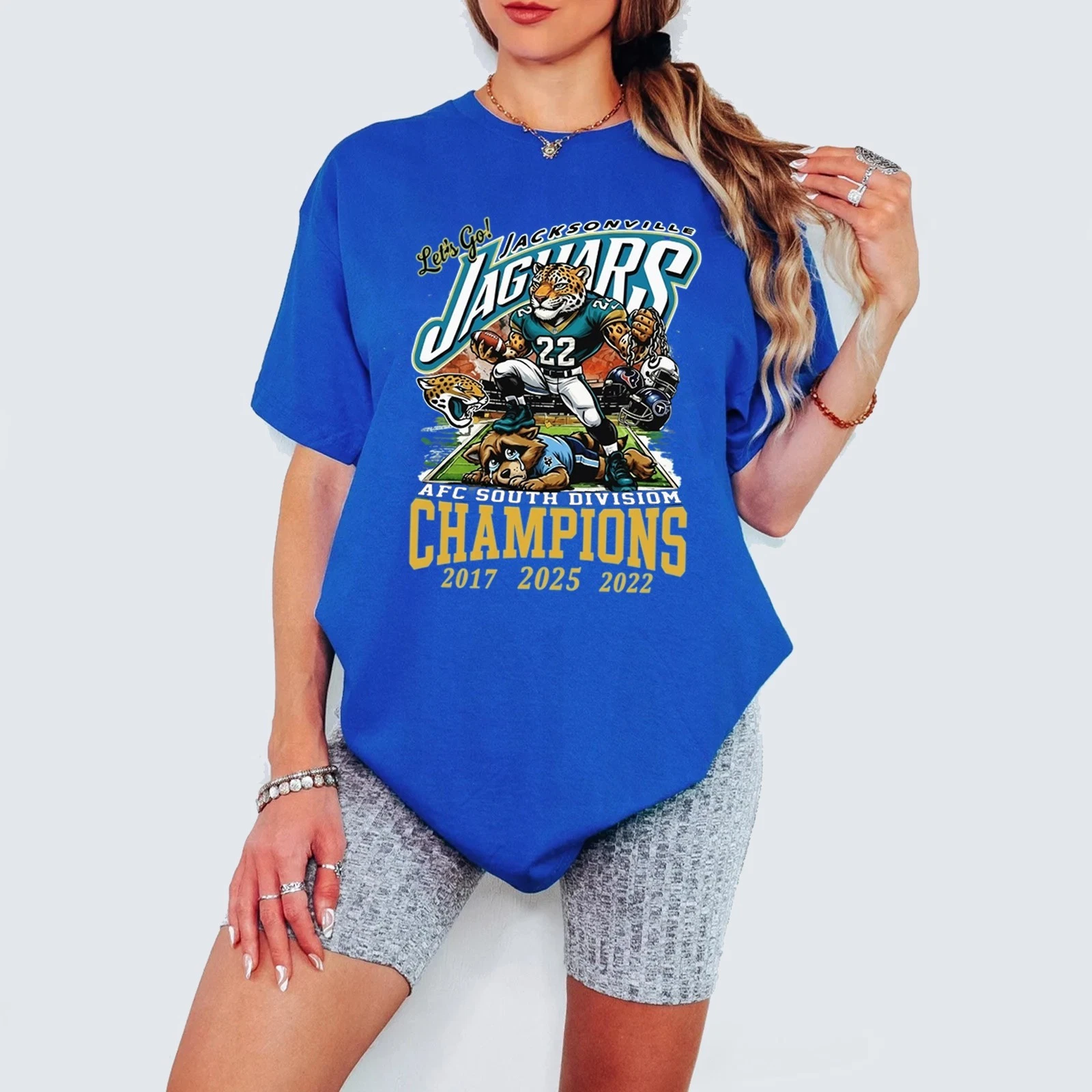 Jacksonville Jaguars AFC South Champions 2025 TShirt