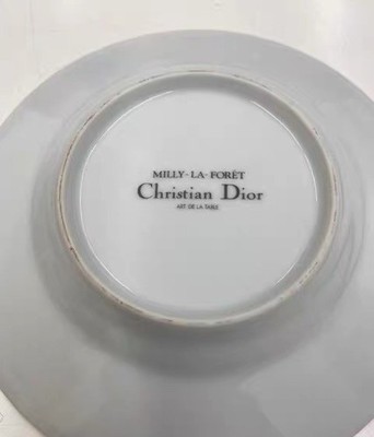 Vintage Christian Dior Lily of the Valley Porcelain Plates – Set