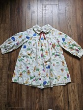 Vintage RARE Sears Disney Winnie the Pooh Size 5 Girls Toddler Dress 100 Acre