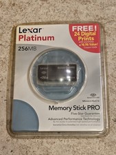 Lexar Memory Stick PRO 256MB  NEW OLD STOCK   PLEASE READ 