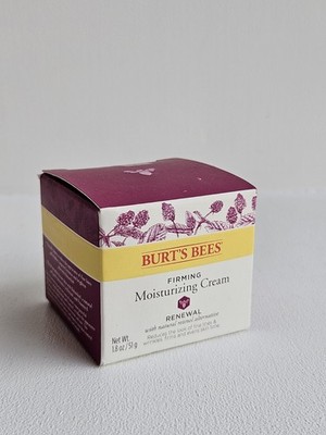 Burt's Bees Firming Moisturizing Cream Renewal Natural Retinol Alternative 1.8oz