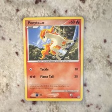 Pokémon TCG Ponyta 94/130 Diamond & Pearl Basic 60 HP Common Regular 10/30 Card