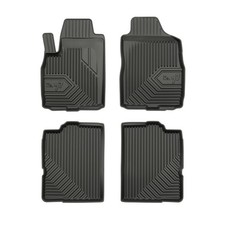Frogum Fußmattensatz Autoteppich Thermoplastischer Elastomer für Fiat Panda 169