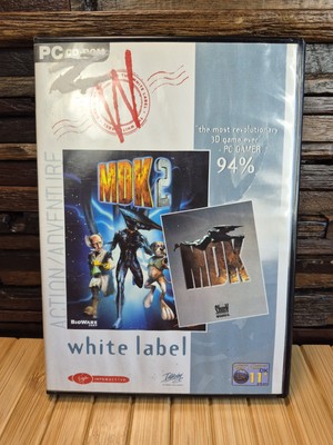 MDK 1&2 PC CD ROM Vintage 90er Computerspiel (White Label)
