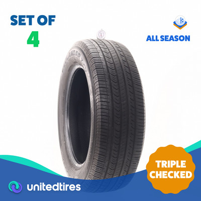 Set of (4) Used 265/60R20 Yokohama Geolandar X-CV G057 112H - 6.5-8/32