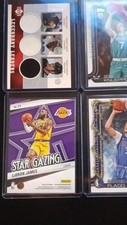 Topps Panini Upper Deck NBA Card Lot 4 Cards LeBron James Knueppel