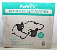 Evenflo Infant Car Seat Adapter Compatible W Chicco KeyFit, Key fit 30 And More
