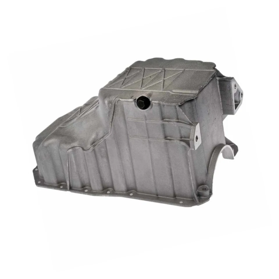 Para Ford E-150/E-250 Econoline 2000-2002 cárter de aceite del motor | aluminio | color gris Foto 2 de 4