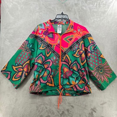 Adidas x Farm Rio Womens XL Pineapple Track Jacket Multicolor