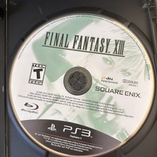 FINAL FANTASY XIII (PS3) GAME DISC ONLY-SONY PLAYSTATION 3 -TESTED-WORKS GREAT