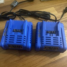 2 Kobalt KRC 2445-03 24-volt Lithium Ion Battery Chargers Set of Two