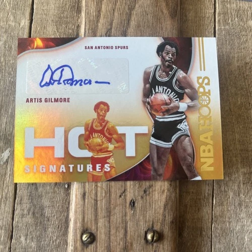 2021-22 Panini NBA Hoops - Hot Signatures Artis Gilmore #HS-AGM (AU)