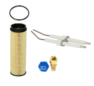 Wartungsset für Vaillant Öl-Brennwertkessel  IcoVIT exclusiv VKO 246 /2, 17-19 k