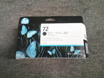 C9403A New Genuine HP 72 Matte Black Ink Designjet T610 T620 T770 T790 06/2027
