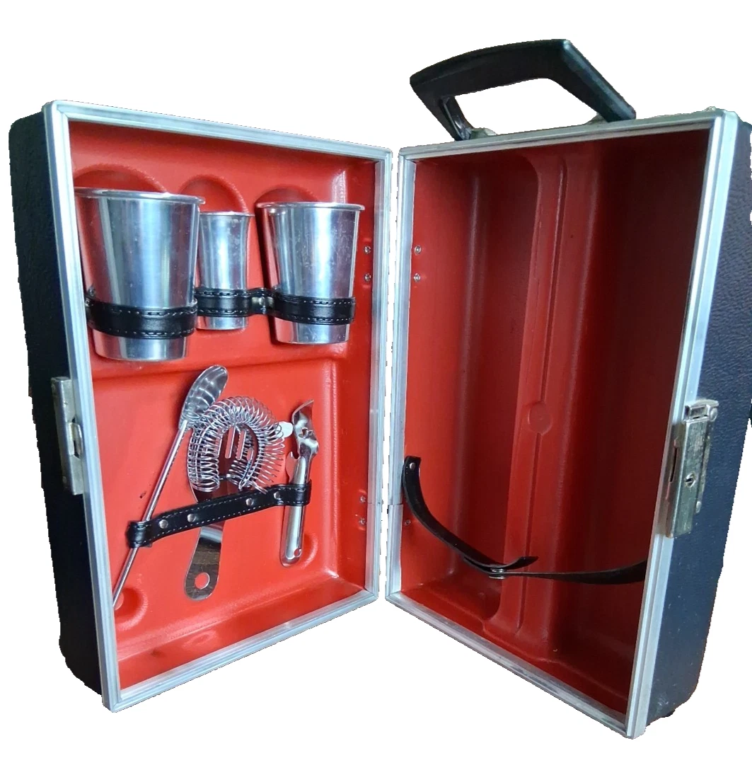 Vintage Travel Bar Set for sale | eBay