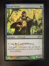 Elvish Mystic NM FOIL PROMO FNM Promos MTG FREE SHIPPING