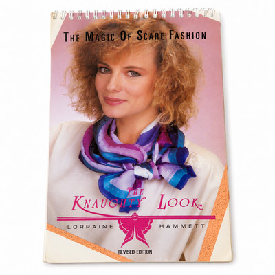 The Magic of Scarf Fashion- The Knaughty Look - Revised Ed - Stand-Up Book