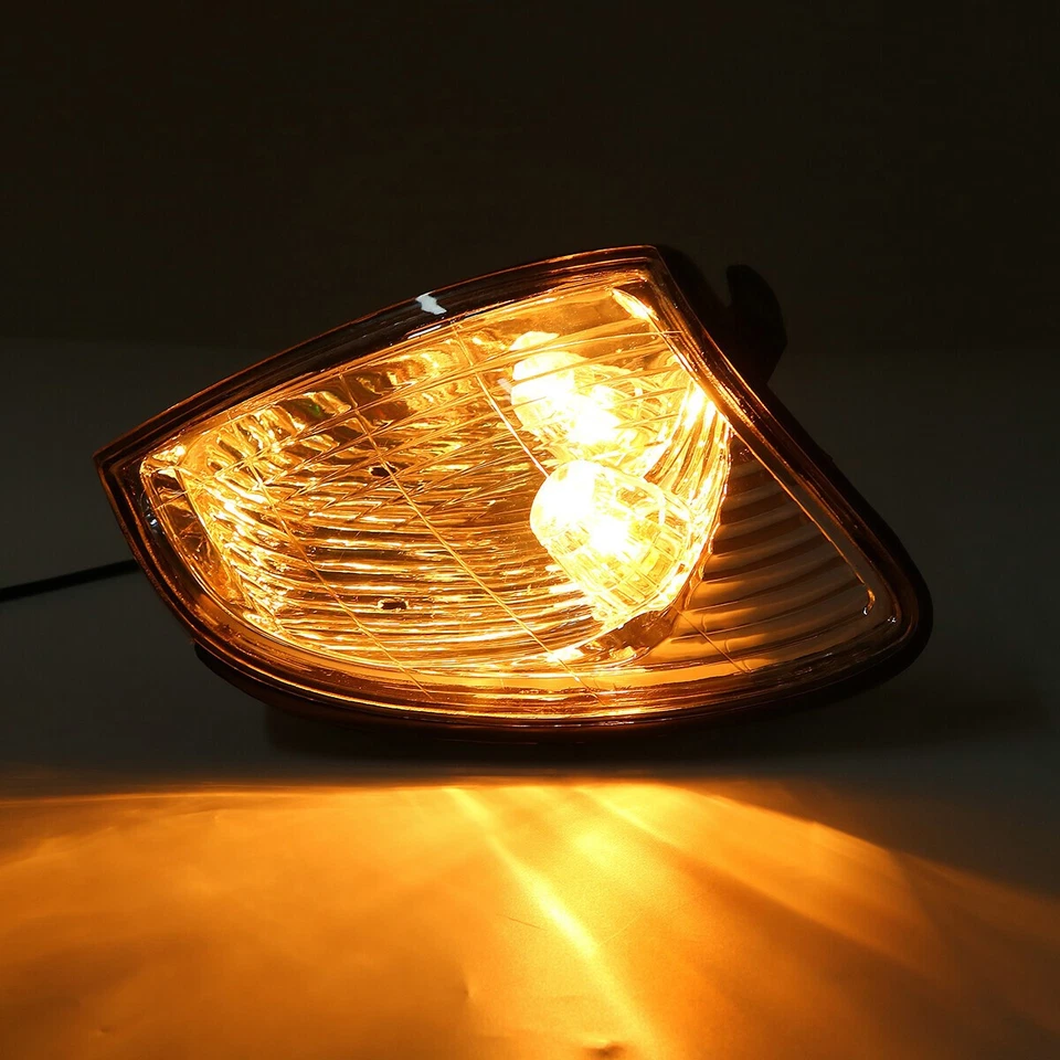 Par de luces de esquina delanteras transparentes para Toyota Land Cruiser serie 100 1998-2005 Foto 2 de 4