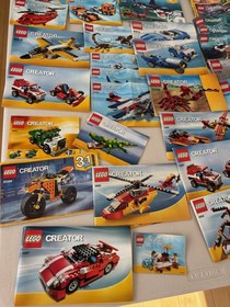 LEGO CREATOR INSTRUCTION BOOK MANUAL ONLY LOT 31012 4894 31066 6913 31006 31058