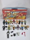 Vintage Lot 80's GI Joe Action Figures & Accessories Fodder Lot with Case