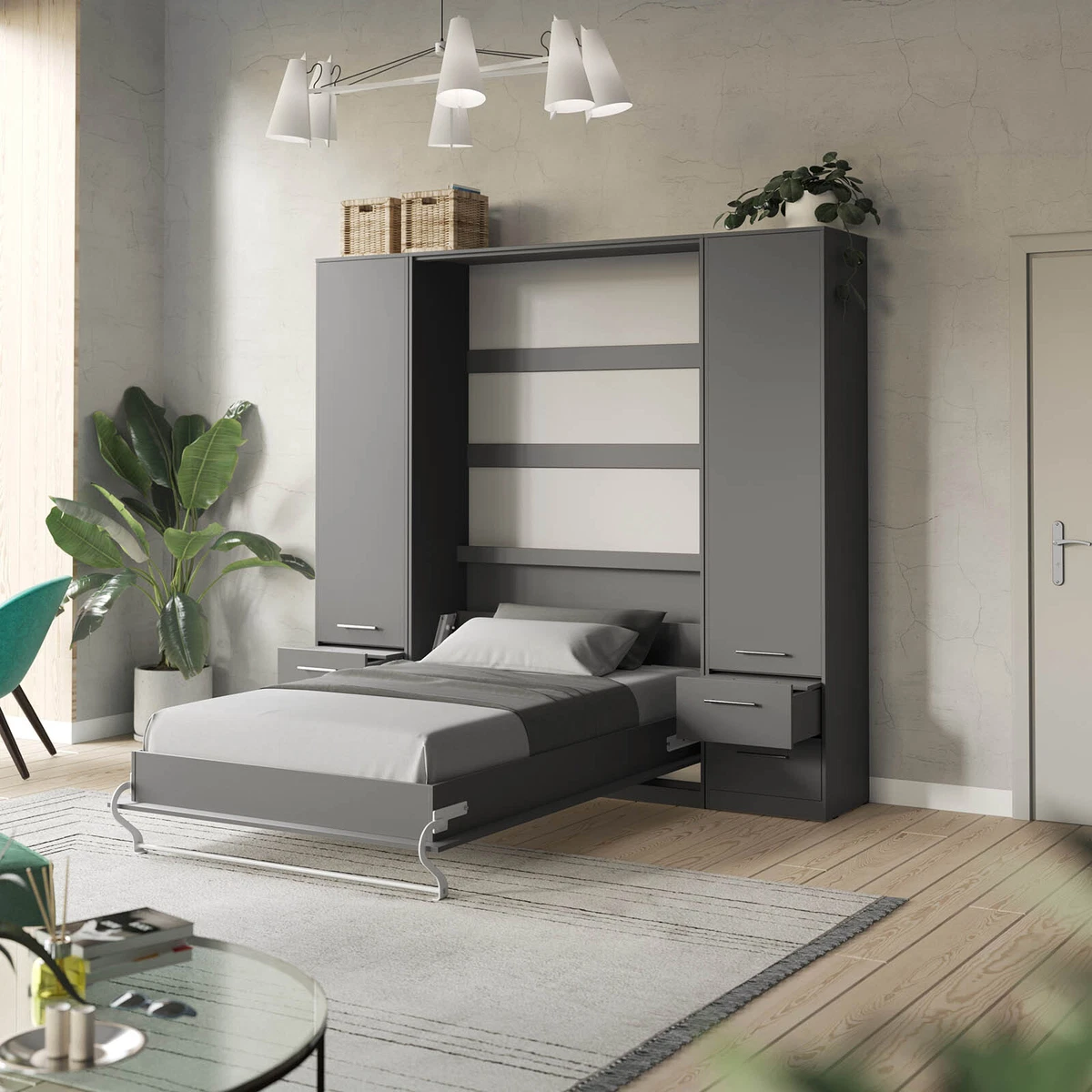 Murphy bed wall sale unit