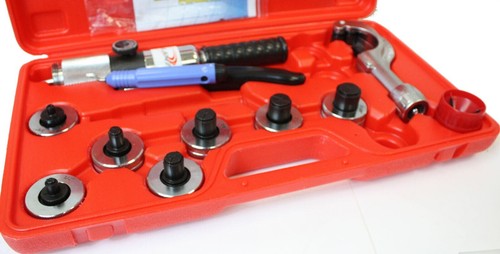 Hydraulic HVAC Tube Expander Swaging 7 Lever Expander Tools Kit Tool 3/8"-1-1/8" - Picture 9 of 17