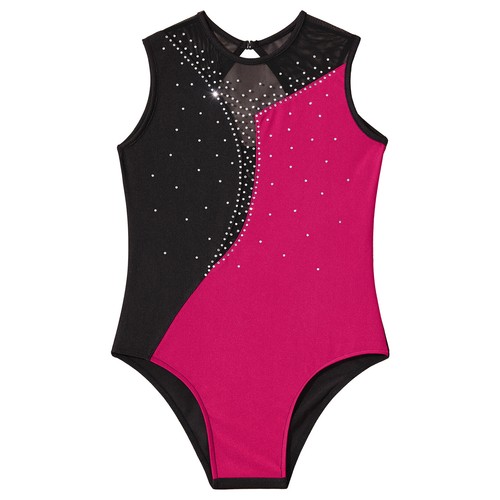 Niñas Trajes de Baile Unitards Ballet Leotardo Boxer Gimnasia Competición Niños - Imagen 49 de 111
