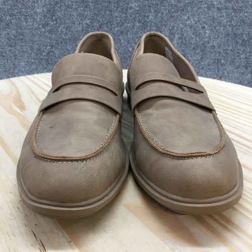 Rocket Dog Shoes Womens 10 Gabby Penny Loafers Beige Faux Leather Moc Toe Low - Picture 4 of 15