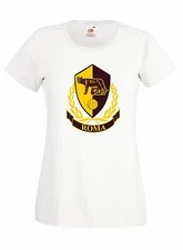 Women's T-shirt T-shirt J1382 Ultras Roma Terrace Style Totti South Curve