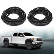 2*30ft Universal Fender Flare Edge Trim Fender Flare Wheel Arch Rubber Seal